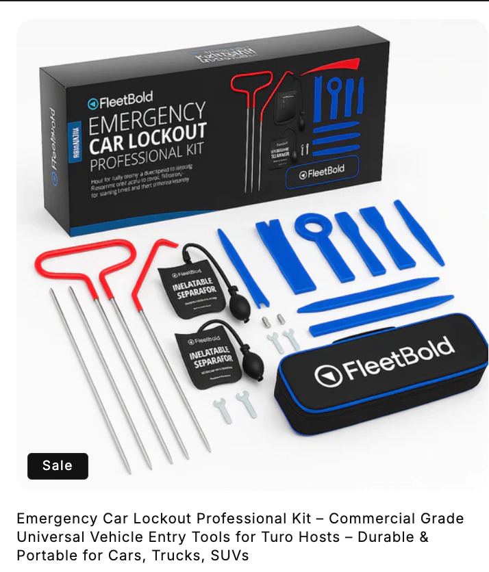 Why Every Fleet Operator Needs the Emergency Car Lockout Kit