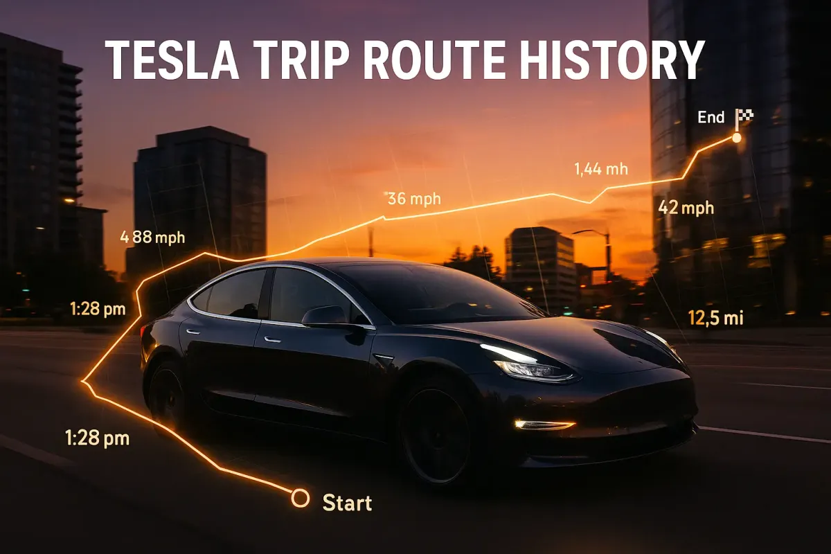 Tesla Trip Route History: Smarter Real‑Time Tracking for Tesla Fleet Management, Turo & Rental Car Software